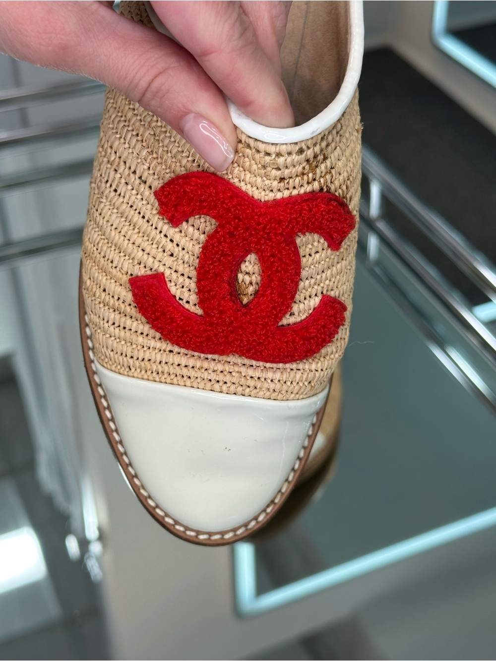 Chanel raffia Mule - Picture 5 of 11
